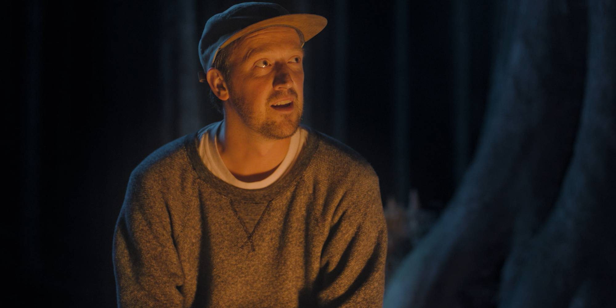 Cameron McLeod in the role of Andrew